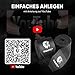 FIGHTR® Premium Boxbandagen für max. Stabilität und Sicherheit | 4m halb elastische Bandage mit Daumenschlaufe für Boxen, MMA, Muay Thai – Box Hand Bandage Sport | Set aus 3 - 4